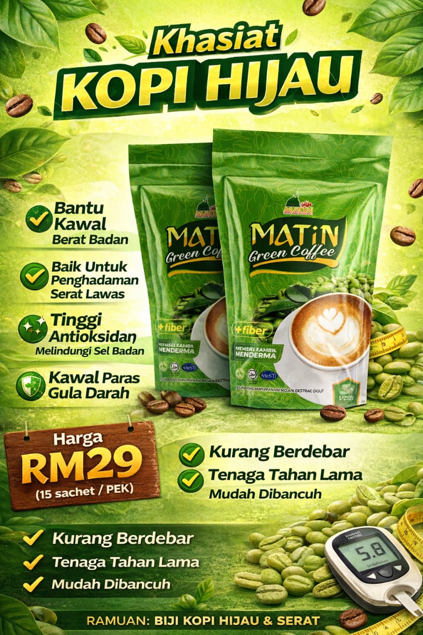 Kopi Hijau Matin Green Coffee