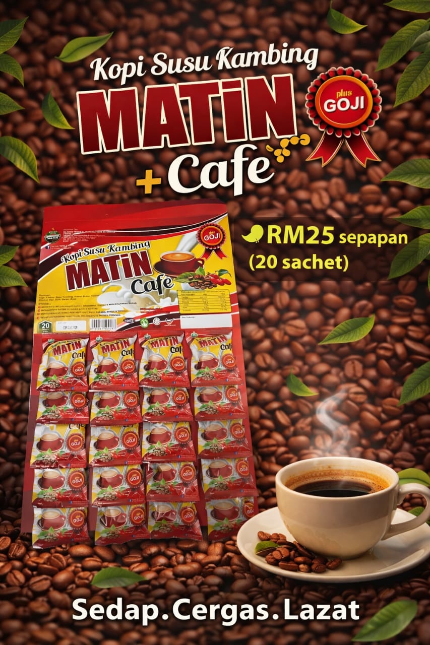 Matin Cafe sepapan 20 sachet