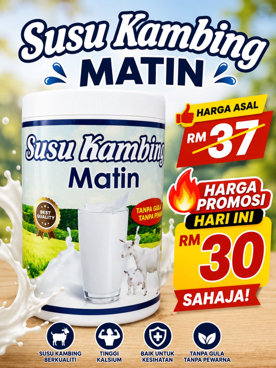 Susu Kambing Matin